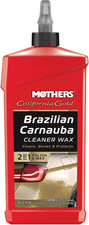 California Gold Brazilian Carnauba Cleaner Liquid Wax 16oz   Clean, Shine  Prot