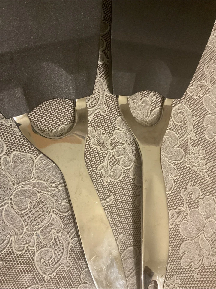Set Of 2 Oneida Flexible Nylon Spatula Stainless Handle 13” & 11.5” FLAWS - Image 3 of 4