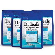 Epsom Salt Magnesium Soak, Restorative Minerals with Magnesium, Potassium, Zi...