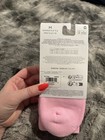 BNWT Alo Half-Crew Unisex Socks Sweet Pink and White Size M — photo 4