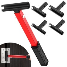 4 in 1 Hinge Gap Door Hinge Adjustment Tool Set for Round Bolt Hinged Doors