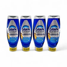 Dawn EZ-Squeeze Platinum Liquid Dish Soap Fresh Rain Scent, 24.3oz - 4 Count