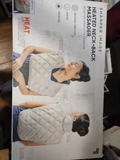 SHARPER IMAGE Heated Neck & Shoulder Massager Open Box