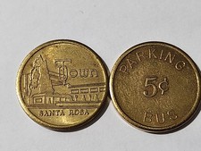Santa Rosa 5¢ Parking & Bus Token