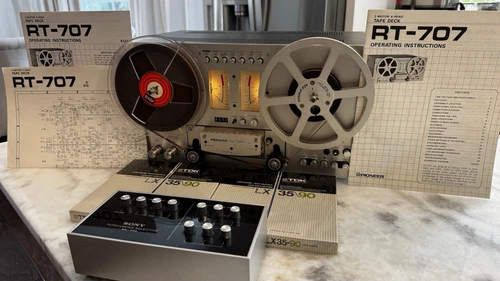 Pioneer RT-707 Direct Driver Auto Reverse Reel to Reel Tape Recorder