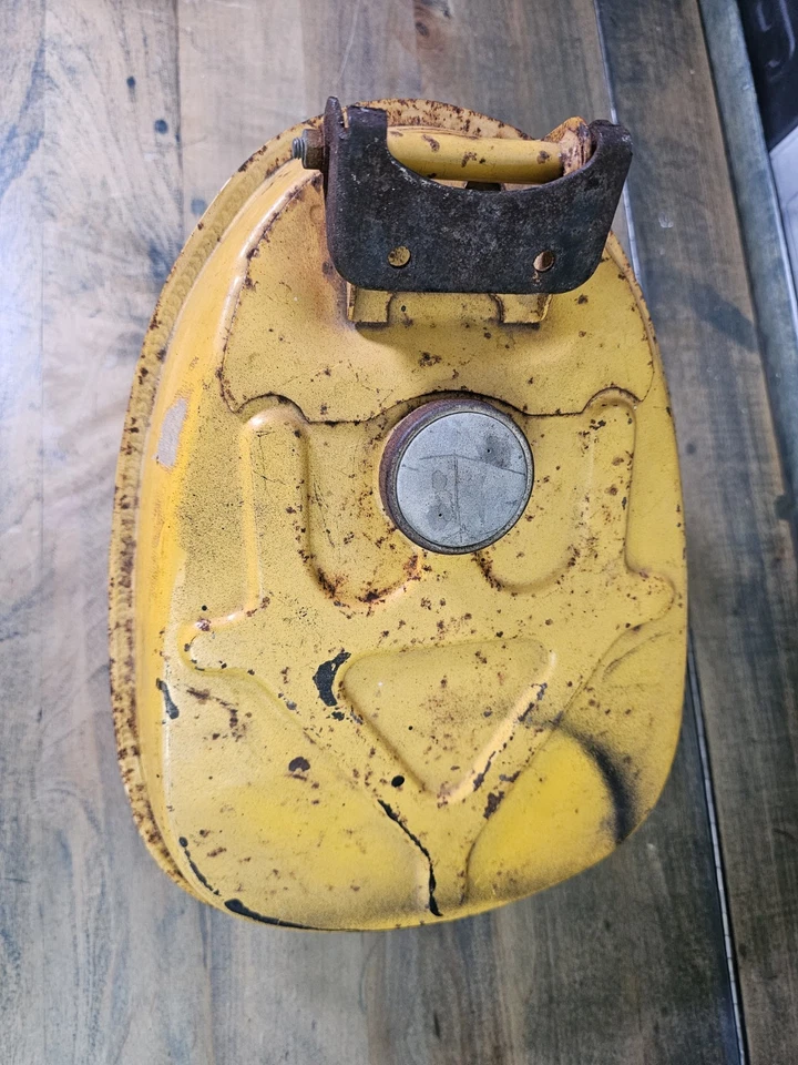 Tanque de gasolina Honda Trail CT90 CT 90 amarelo gasolina fabricante de equipamento original - Imagem 2 de 4