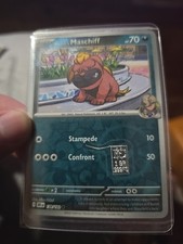 1 Gr Silver .999 Custom Trading Card 1/1 Features Pokemon Holo Arven Maschiff
