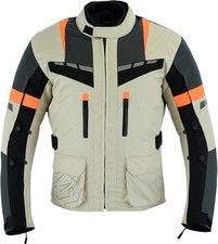 Chaqueta de moto para hombre XL resistente a la intemperie Cordura tela textil para enduro