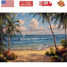 DIY Paint by Numbers Kit for Adults Unframed Canvas: Beginner to Advanced Pai...