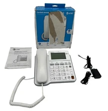 NIB AT&T CL4940 Corded Answering System Big Buttons & Caller ID/Call Waiting