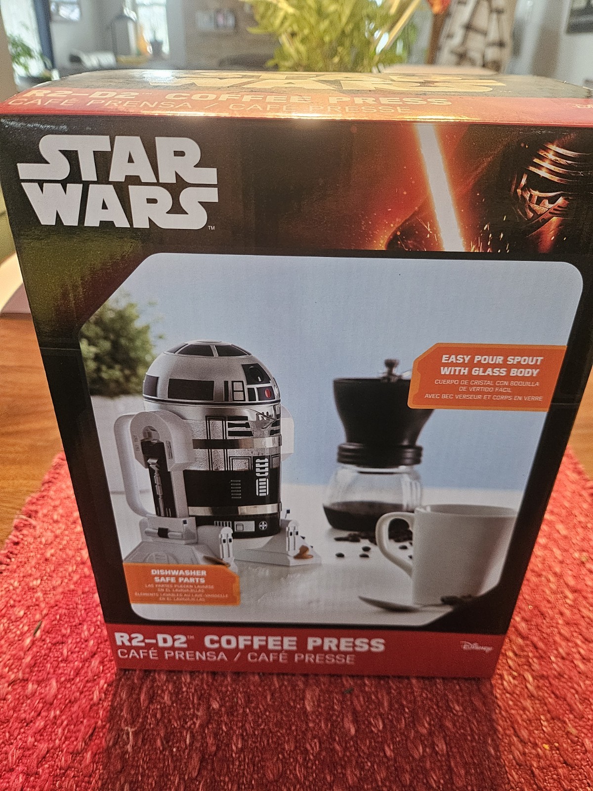 Insulated 304 Stainless Steel Coffee Maker, 32 Oz R2d2, Star Wars