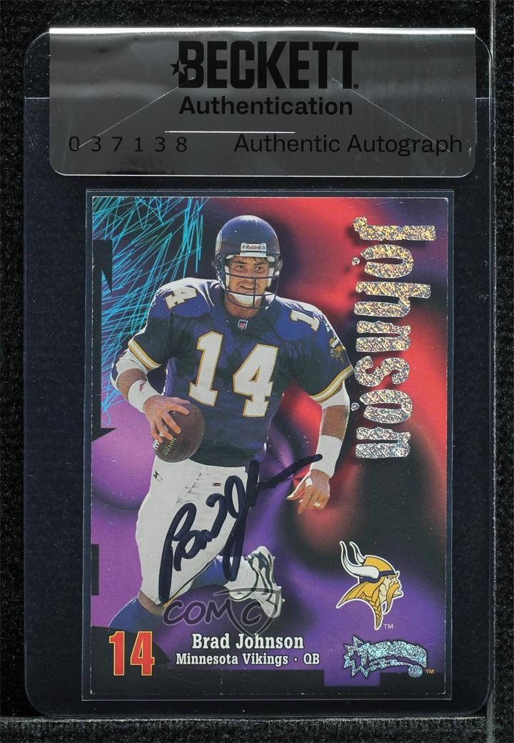1998 Skybox Thunder Rave 122/150 Brad Johnson #149 3c7