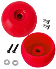 Side Wheel Lean Bar Replacement for LOSI 1/4 Promoto-MX Motorcycle RTR Red