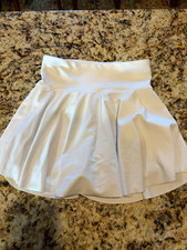 Old Navy Active Powersoft Go-Dry Cool White Skort girls XL Pull On Elastic Waist