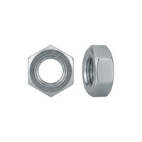Selbstsichernde Sechskantmutter ISO 7042 M 12 X 1,75 Stahl Feuerverzinkt