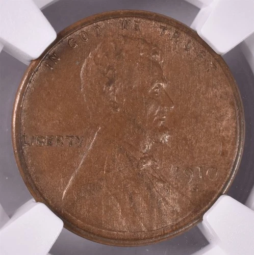 1910-S Lincoln Wheat Penny Cent - NGC AU50 BN