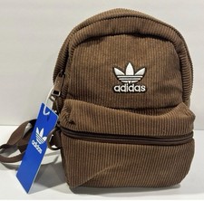 adidas Trefoil 2.0 Curduroy Mini Backpack - Preloved Brown