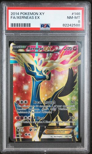 Xerneas-EX graded PSA 8 for sale on eBay