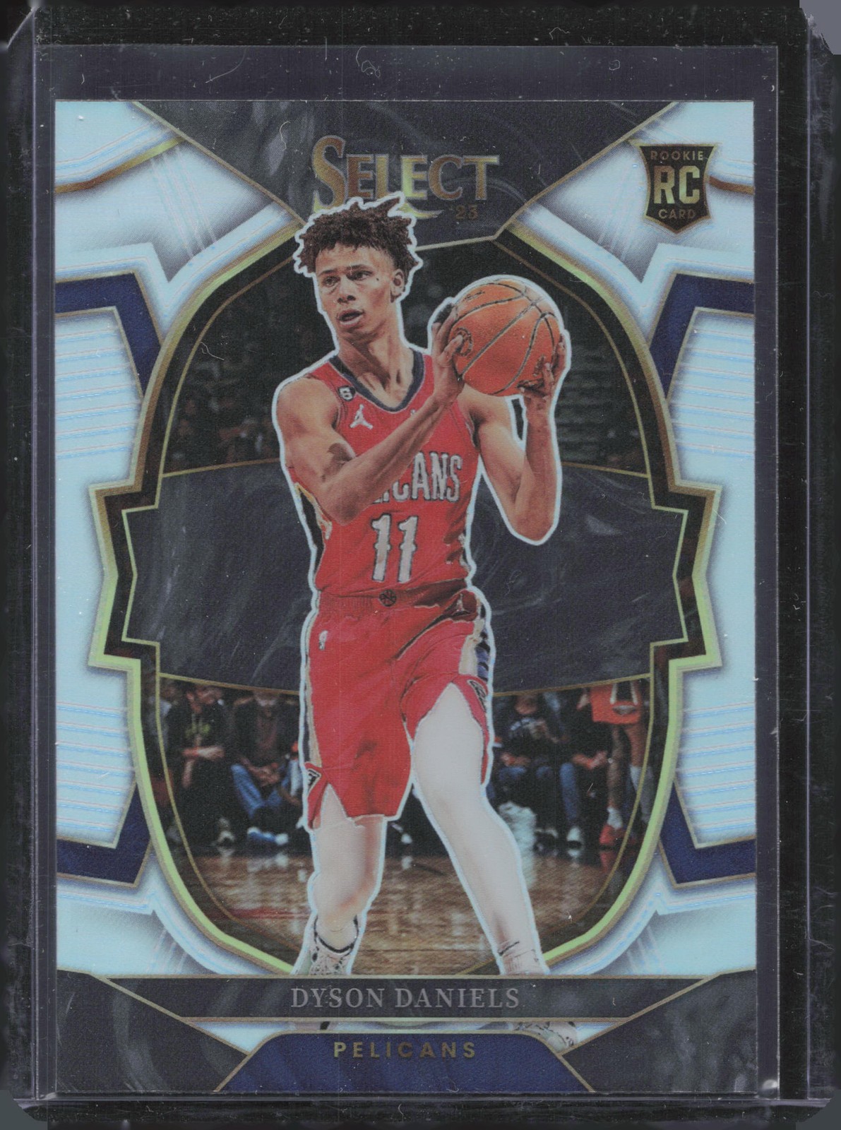 2022-23 Panini Select #67 Dyson Daniels Silver Prizms