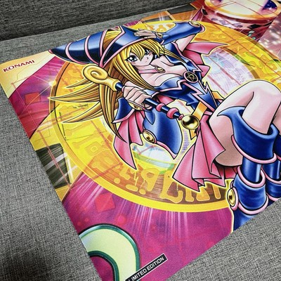 Yu-Gi-Oh Dark Magician Girl Playmat Cylinder Set Limited Official