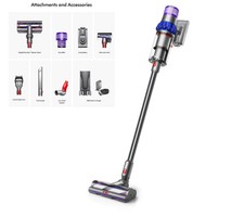 QVC - Dyson V15 Detect Pro Cordless Vacuum 4 Tools  Extra Battery V87336 - NEW