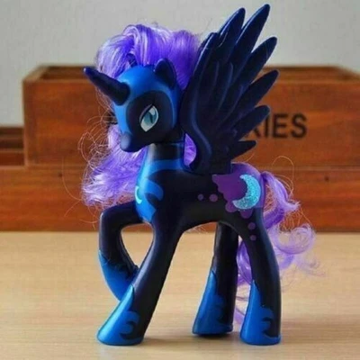 MLP My Little Pony PVC Model Toy Brushable NIGHTMARE MOON Princess Luna Kid Gift