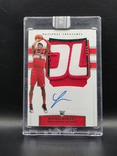 2019 Panini National Treasures Rui Hachimura Rookie Patch Auto White Box RPA 1/1