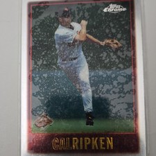 Topps 1997 Chrome Cal Ripken #140 Baltimore Orioles Baseball MLB