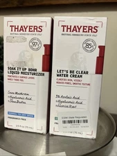 Thayers Soak It Up 80 Hr Liquid Moisturizer Fragrance Free Normal Dry Lot of 2
