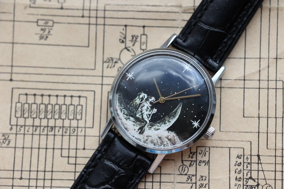 Reloj Espacios, Reloj Vintage Luch 2209 Slim, Reloj URSS. Foto 2 de 4