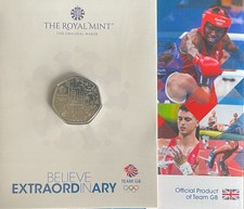 2021 ROYAL MINT 50p TEAM GB OLYMPICS