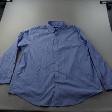 Vineyard Vines Whale Shirt Mens XXL Blue Gingham Performance Button Down