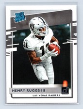 2020 Donruss Henry Ruggs III #308 Las Vegas Raiders