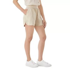 Member's Mark Women's 4" Inseam Relaxed Fit Tencel Short Cream XS