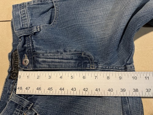 Vintage Southpole Jeans 4180 Baggy Style Youth Boys Size 14 (28x28) Blue Skater - Picture 9 of 11