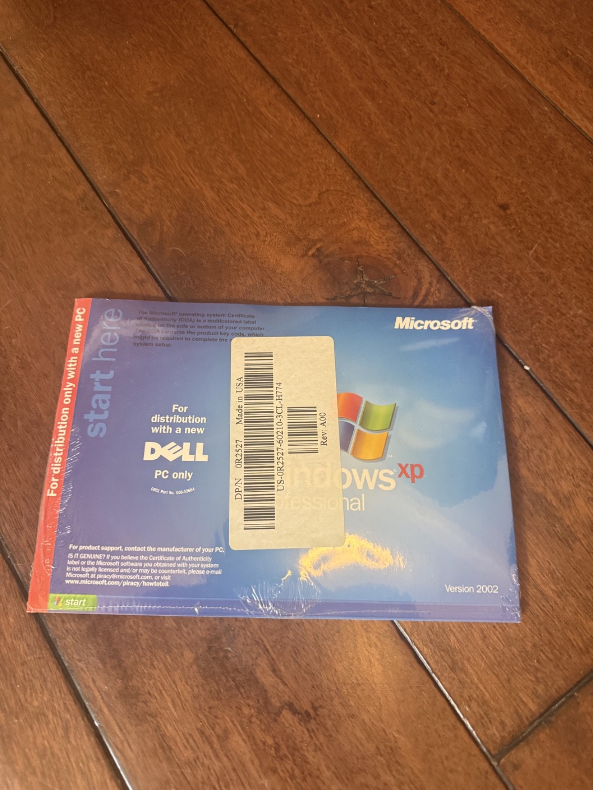 New Microsoft Windows XP Professional Full Version 2002 - Sealed, No ...