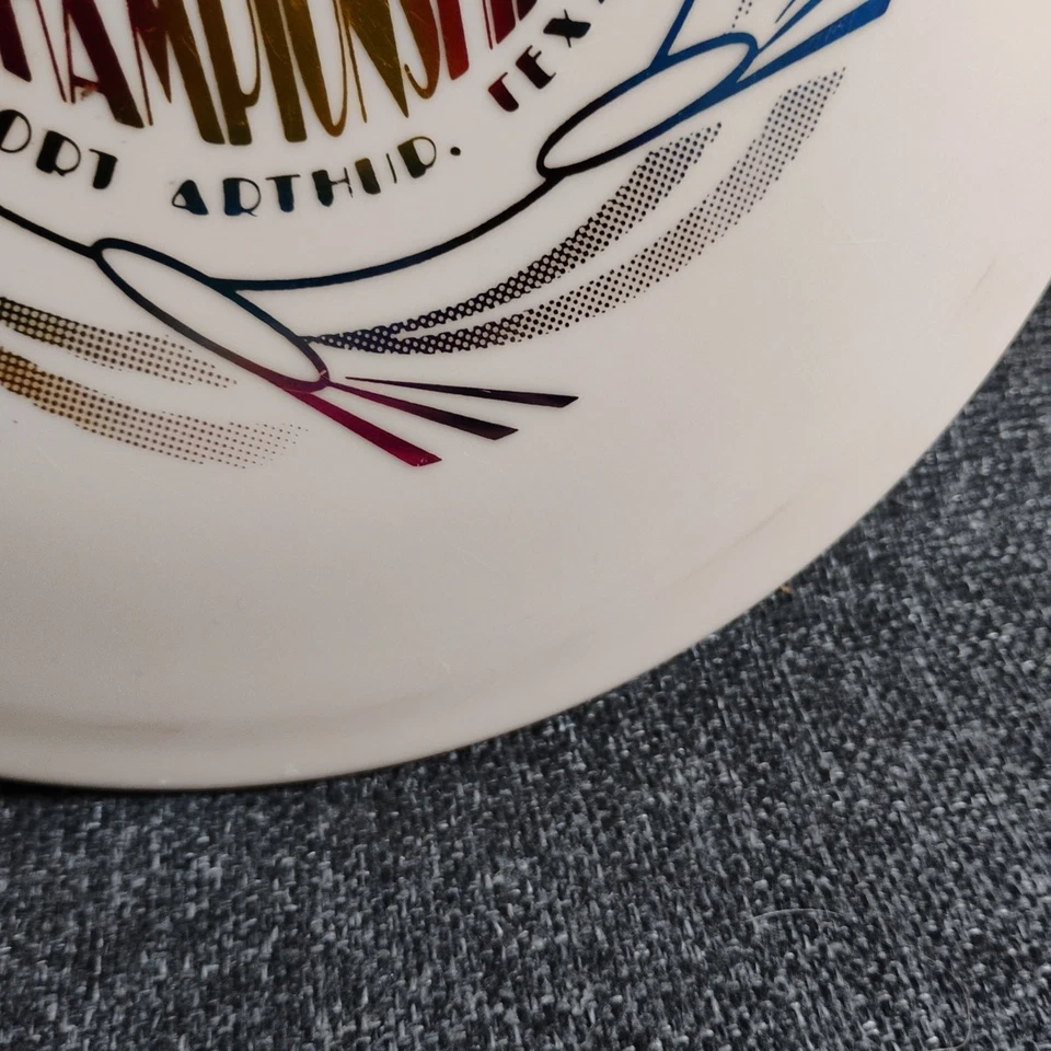 HISTORIC Innova Disc Golf 1995 Ken Climo Autographed DX Viper 148g Pen Ontario - Image 4 of 4