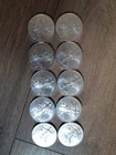half roll 10 ounces of Silver Eagles varying 2013 lot #5