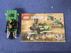 LEGO SET # 4837 MODEL TRAIN SET MINI TRAIN With Manual