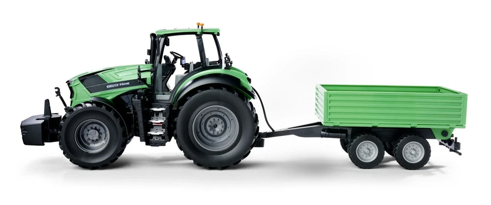 RC Traktor Deutz-Fahr 8280 TTV Carson 1:16 mit Anhänger & Kippfunktion - Bild 4 von 4