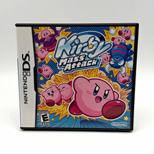 Kirby Mass Attack Nintendo DS CIB Manual E Everyone NTSC-U/C 2011
