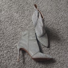 Steve Madden Winona High Heel Bootie Rhinestone Size 7