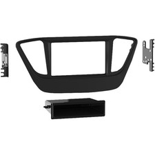 Metra 99-7393B - Double/Single-DIN Dash Kit for Hyundai Accent 2018-up