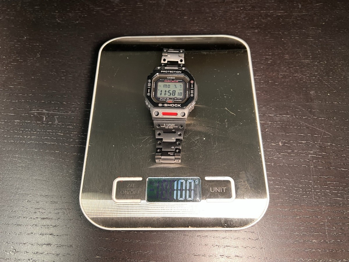 MOD] GMW-B5000TVA-1 FULL TITANIUM Casio G-shock Virtual Amor | GW