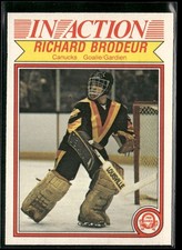 1982-83 O-Pee-Chee #340 Richard Brodeur