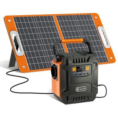 FlashFish A201 Solargenerator Power Station 200W 172.8Wh Optional Mit Solarpanel