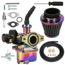 YOXUFA PZ19 Carburetor 19mm 110cc Carburetor for 125cc 110cc 50cc 70cc Coolst...