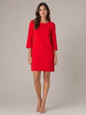 Gap Woman’s Size 6 Red Shift Dress Classic