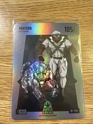 Bo Jackson Battle Arena Update Silver Battlefoil Pantera  Luis Robert Jr  SBF-4