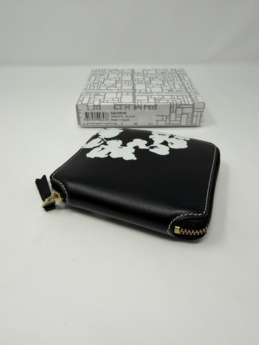 Denim Tears x Comme des Garcons Cotton Wreath Full Zip Wallet